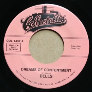 Dells - Dreams Of Contentment B/W Zing Zing i gruppen ÖVRIGT / Övrigt / aub hos Bengans Skivbutik AB (5570079)