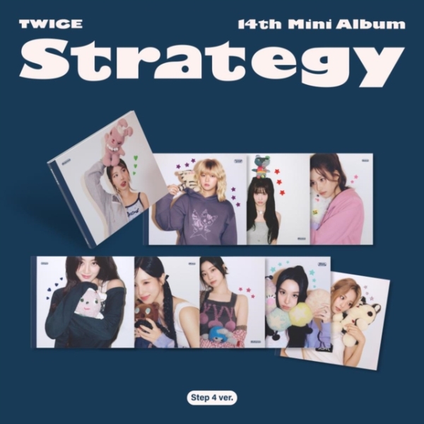 Twice - Strategy (Step 4 Ver.) i gruppen CD / K-Pop hos Bengans Skivbutik AB (5570142)