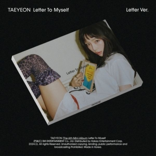 Taeyeon - Letter To Myself (Letter Ver.) i gruppen CD / K-Pop hos Bengans Skivbutik AB (5570560)