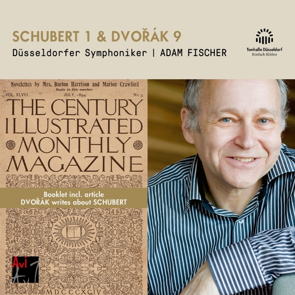 Adam Fischer & Düsseldorfer Symphoniker - Schubert 1 & Dvorák 9 i gruppen CD / Toppsäljare hos Bengans Skivbutik AB (5570583)
