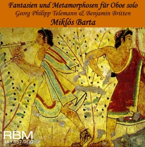 Miklos Barta - Telemann/Britten - Fantasies & Meta i gruppen CD / Klassiskt hos Bengans Skivbutik AB (5570669)