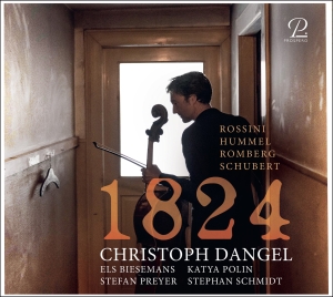 Christoph Dangel - 1824 - Works For Cello & Guitar i gruppen CD / Klassiskt hos Bengans Skivbutik AB (5570840)