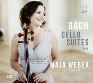 Maja Weber - J. S. Bach: Cello Suites Bwv 1007-1 i gruppen CD / Klassiskt hos Bengans Skivbutik AB (5570874)