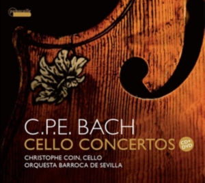 Christophe Coin/Orquesta Barroca Se - C. P. E Bach: Cello Concertos Wq. 1 i gruppen CD / Klassiskt hos Bengans Skivbutik AB (5571395)
