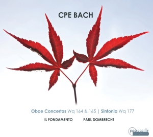 Dombrecht/Il Fondamento - C. P. E. Bach - Oboe Concertos Wq 1 i gruppen CD / Klassiskt hos Bengans Skivbutik AB (5571456)