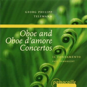 Dombrecht/Il Fondamento - Georg Philipp Telemann - Oboe & Obo i gruppen CD / Klassiskt hos Bengans Skivbutik AB (5571628)