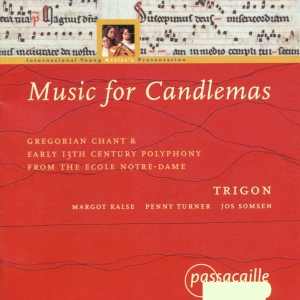 Trigon - Music For Candlemas - Gregorian Cha i gruppen CD / Klassiskt hos Bengans Skivbutik AB (5571638)