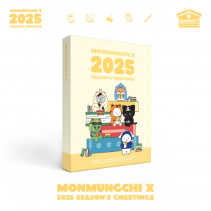 Monsta X - 2025 Seasons Greetings (Monmungchi) + Photocards i gruppen Minishops / K-Pop Minishops / Seasons Greetings 25 hos Bengans Skivbutik AB (5572241)
