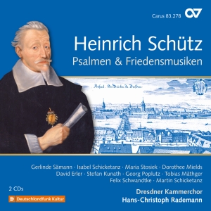 Heinrich Schütz - Heinrich Schütz - Psalmen & Frieden i gruppen CD / Klassiskt hos Bengans Skivbutik AB (5572357)