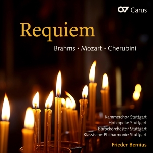 Johannes Brahms Wolfgang Amadeus M - Brahms/Mozart/Cherubini: Requiem i gruppen CD / Klassiskt hos Bengans Skivbutik AB (5572360)