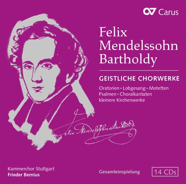 Felix Mendelssohn Bartholdy - Felix Mendelssohn Bartholdy: Sacred i gruppen CD / Klassiskt hos Bengans Skivbutik AB (5572364)