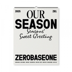 Zerobaseone - 2025 Wall Calendar (Our Season) i gruppen MERCHANDISE /  /  hos Bengans Skivbutik AB (5572760)