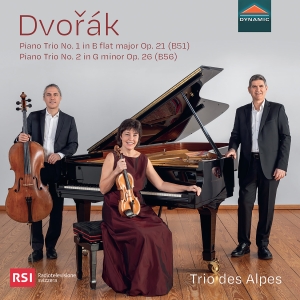 Trio Des Alpes - Dvorak: Piano Trios Nos. 1 & 2 i gruppen CD / Nyheter hos Bengans Skivbutik AB (5573230)