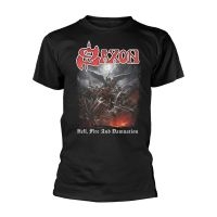 Saxon - T/S Hell, Fire And Damnation (Xl) i gruppen VI TIPSAR / Fredagsreleaser / Fredag den 13:e december 2024 hos Bengans Skivbutik AB (5573415)