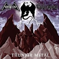 Vulcano / Nifelheim - Thunder Metal (Vinyl Lp) i gruppen VI TIPSAR / Fredagsreleaser / Fredag den 29:e november 2024 hos Bengans Skivbutik AB (5573544)