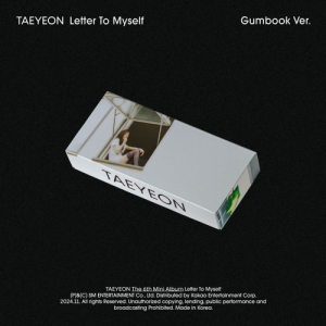 Taeyeon - Letter To Myself (Gumbook Ver.) i gruppen VI TIPSAR / Fredagsreleaser / Fredag den 13:e december 2024 hos Bengans Skivbutik AB (5573711)