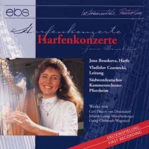 Jana Bouskova - Concertos For Harp By Dittersdorf, i gruppen CD / Klassiskt hos Bengans Skivbutik AB (5573871)