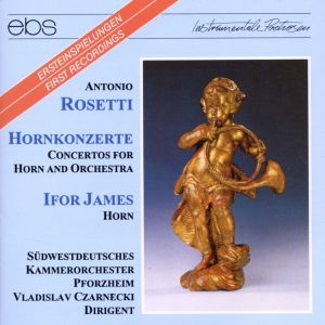 Ifor James - Antonio Rosetti: Concertos For Horn i gruppen CD / Klassiskt hos Bengans Skivbutik AB (5573875)