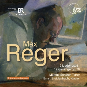 Markus Schäfer Ernst Breidenbach - Max Reger: 12 Lieder Op. 51 & 17 Ge i gruppen CD / Klassiskt hos Bengans Skivbutik AB (5573908)