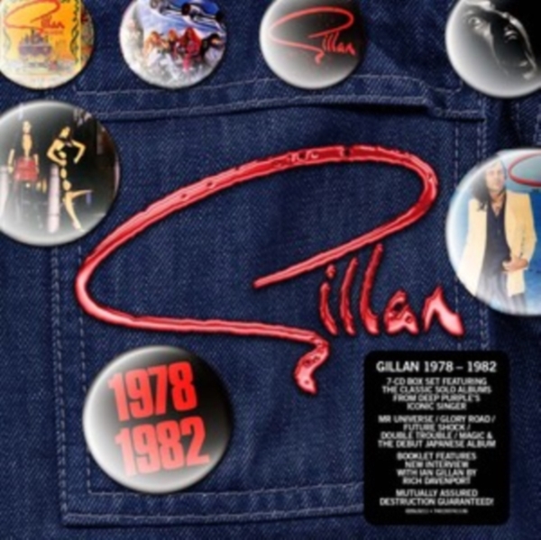 Gillan - 1978 - 1982 i gruppen CD / Toppsäljare hos Bengans Skivbutik AB (5574032)