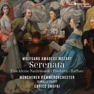 Münchener Kammerorchester | Isabelle Faust | Enrico Onofri - Mozart Serenata: Eine Kleine Nachtmusik, Posthorn, Haffner i gruppen ÖVRIGT / Övrigt / aub hos Bengans Skivbutik AB (5574106)