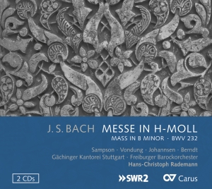Bach J. S. - Mass In B Minor Bwv 232 i gruppen CD / Klassiskt hos Bengans Skivbutik AB (5574403)