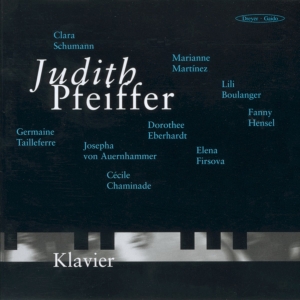 Judith Pfeiffer - Works For Piano Solo By Female Comp i gruppen CD / Klassiskt hos Bengans Skivbutik AB (5574441)