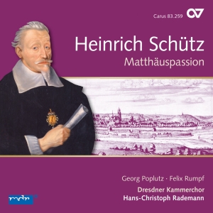 Schütz - St Matthew Passion (Schütz-Edition i gruppen CD / Klassiskt hos Bengans Skivbutik AB (5574456)