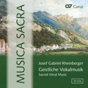 Rheinberger - Musica Sacra - Sacred Vocal Music i gruppen CD / Klassiskt hos Bengans Skivbutik AB (5574492)