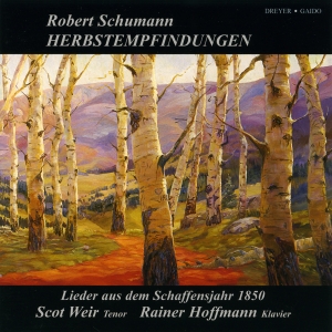 Schumann Robert - Herbstempfindungen - Lieder i gruppen CD / Klassiskt hos Bengans Skivbutik AB (5574737)