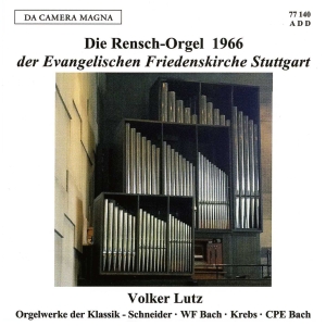 Lutz Volker - Orgelwerke Der Klassik i gruppen CD / Klassiskt hos Bengans Skivbutik AB (5574865)