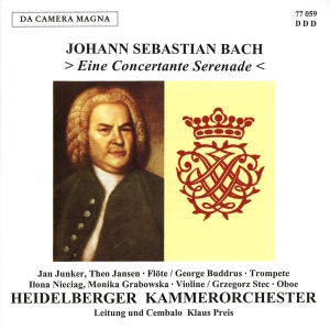 J. S. Bach - Eine Concertante Serenade i gruppen CD / Klassiskt hos Bengans Skivbutik AB (5574872)