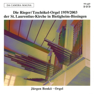 Benkö Jürgen - The Rieger-Tzschökel-Organ 1959/200 i gruppen CD / Klassiskt hos Bengans Skivbutik AB (5574874)