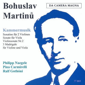 Martinu - Chamber Music i gruppen CD / Klassiskt hos Bengans Skivbutik AB (5574876)
