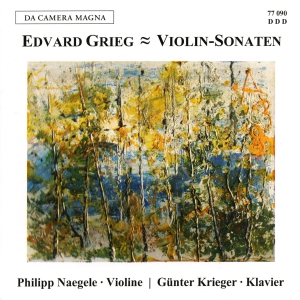 Grieg - Violin Sonatas Nos. 1 & 2 i gruppen CD / Klassiskt hos Bengans Skivbutik AB (5574879)