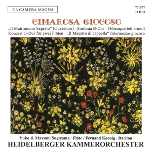 Cimarosa - Sinfonia/Concerto For 2 Flutes/Maes i gruppen CD / Klassiskt hos Bengans Skivbutik AB (5574881)