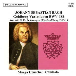 Bach J S - Goldberg Variations Bwv 988 i gruppen CD / Klassiskt hos Bengans Skivbutik AB (5574891)
