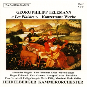 Telemann G P - Les Plaisirs i gruppen CD / Klassiskt hos Bengans Skivbutik AB (5574893)