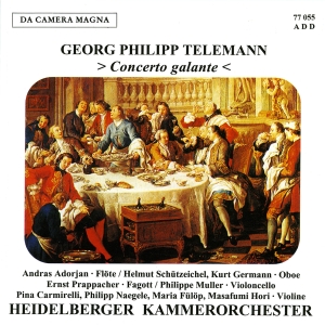 Telemann G P - Concerto Galante i gruppen CD / Klassiskt hos Bengans Skivbutik AB (5574897)