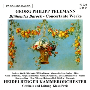 Telemann G P - Largo E Staccato - Concertante i gruppen CD / Klassiskt hos Bengans Skivbutik AB (5574979)
