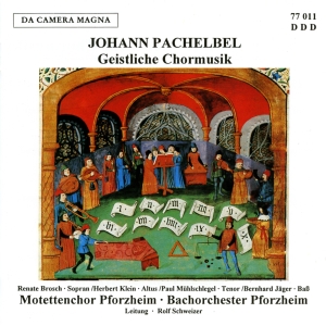 Pachelbel - Sacred Choral Music i gruppen CD / Klassiskt hos Bengans Skivbutik AB (5574987)