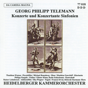 Telemann G P - Various Concertos i gruppen CD / Klassiskt hos Bengans Skivbutik AB (5575001)