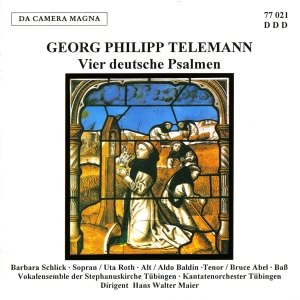 Telemann G P - 4 Deutsche Psalmen (100/111/117/121 i gruppen CD / Klassiskt hos Bengans Skivbutik AB (5575004)
