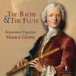 Beniamino Paganini Musica Gloria - The Bachs & The Flute i gruppen CD / Klassiskt hos Bengans Skivbutik AB (5575025)