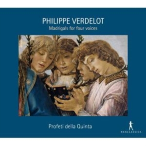 Philippe Verdelot - Madrigals For Four Voices i gruppen CD / Klassiskt hos Bengans Skivbutik AB (5575043)