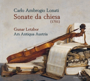 Carlo Ambrogio Lonati - Sonate Da Chiesa i gruppen CD / Klassiskt hos Bengans Skivbutik AB (5575068)