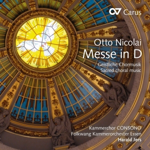 Nicolai - Otto Nicolai - Mass In D Major/Sacr i gruppen CD / Klassiskt hos Bengans Skivbutik AB (5575108)