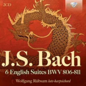 J.S. Bach - 6 English Suites, Bwv 806-811 i gruppen CD / Klassiskt hos Bengans Skivbutik AB (5575326)