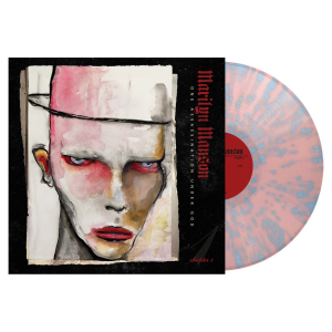 Marilyn Manson - One Assassination Under God - Chapter 1 (Pastel Pink Vinyl with Blue Splatter) i gruppen Minishops / Marilyn Manson hos Bengans Skivbutik AB (5575403)