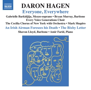 Daron Hagen - Everyone, Everywhere i gruppen CD / Nyheter hos Bengans Skivbutik AB (5575474)